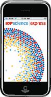 IOPscience express for the iPhone